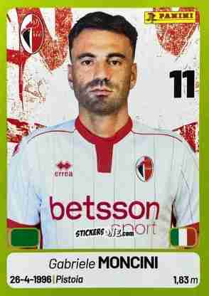 Figurina Gabriele Moncini - Calciatori Serie BKT 2025-2026
 n. 60 - Panini