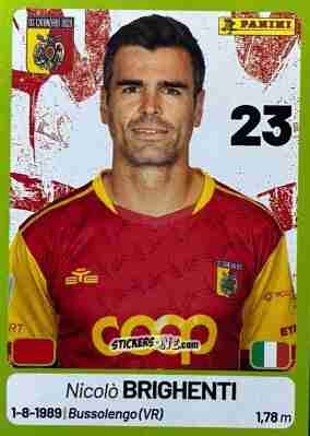 Cromo Nicolò Brighenti - Calciatori Serie BKT 2025-2026
 n. 91 - Panini