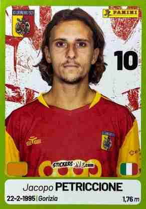 Cromo Jacopo Petriccione - Calciatori Serie BKT 2025-2026
 n. 99 - Panini