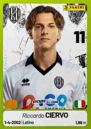 Sticker Riccardo Ciervo - Calciatori Serie BKT 2025-2026
 n. 125 - Panini