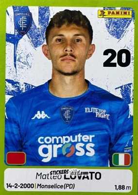 Figurina Matteo Lovato - Calciatori Serie BKT 2025-2026
 n. 134 - Panini