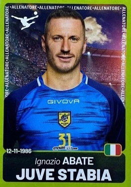 Sticker Ignazio Abate - Calciatori Serie BKT 2025-2026
 n. 196 - Panini