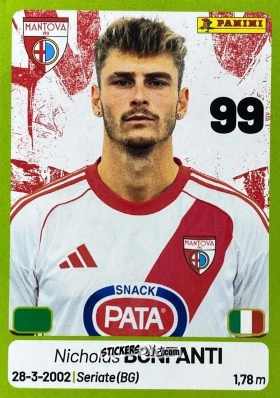 Cromo Nicholas Bonfanti - Calciatori Serie BKT 2025-2026
 n. 211 - Panini