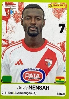 Cromo Davide Bragantini - Calciatori Serie BKT 2025-2026
 n. 215 - Panini