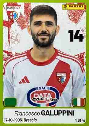 Cromo Francesco Galuppini - Calciatori Serie BKT 2025-2026
 n. 217 - Panini