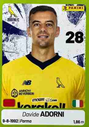 Cromo Davide Adorni - Calciatori Serie BKT 2025-2026
 n. 224 - Panini