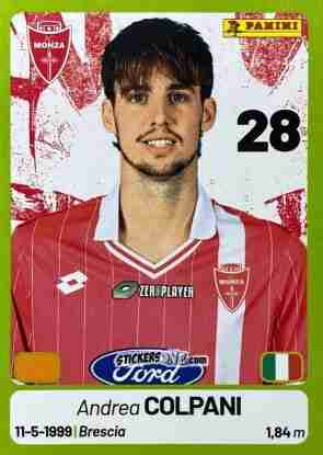 Cromo Andrea Colpani - Calciatori Serie BKT 2025-2026
 n. 250 - Panini