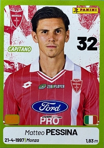 Cromo Matteo Pessina - Calciatori Serie BKT 2025-2026
 n. 251 - Panini