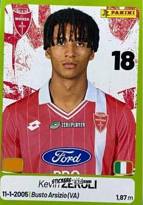Figurina Kevin Zeroli - Calciatori Serie BKT 2025-2026
 n. 255 - Panini
