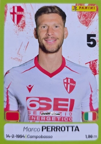 Cromo Marco Perrotta - Calciatori Serie BKT 2025-2026
 n. 267 - Panini