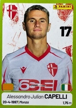 Cromo Alessandro Capelli - Calciatori Serie BKT 2025-2026
 n. 277 - Panini