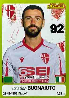 Cromo Cristian Buonaiuto - Calciatori Serie BKT 2025-2026
 n. 282 - Panini