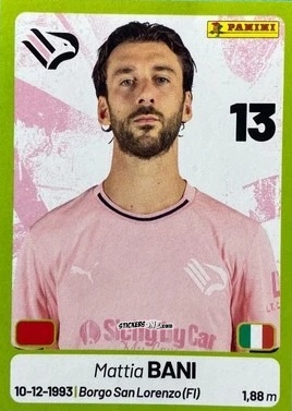 Cromo Mattia Bani - Calciatori Serie BKT 2025-2026
 n. 290 - Panini