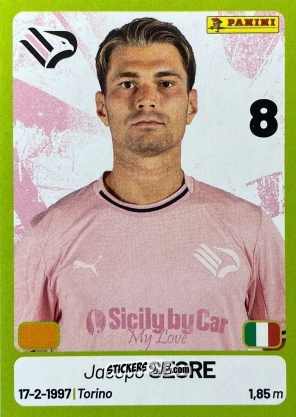Cromo Jacopo Segre - Calciatori Serie BKT 2025-2026
 n. 298 - Panini