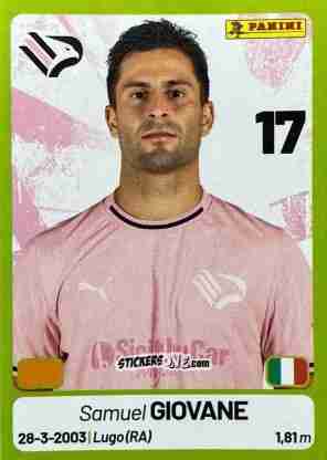 Cromo Samuel Giovane - Calciatori Serie BKT 2025-2026
 n. 301 - Panini