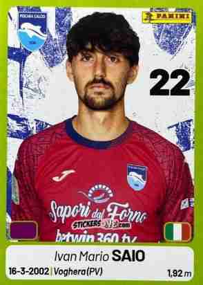 Figurina Ivan Saio - Calciatori Serie BKT 2025-2026
 n. 309 - Panini