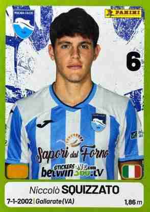 Figurina Niccolò Squizzato - Calciatori Serie BKT 2025-2026
 n. 319 - Panini