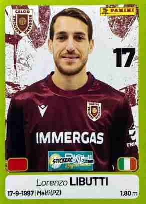 Cromo Lorenzo Libutti - Calciatori Serie BKT 2025-2026
 n. 334 - Panini