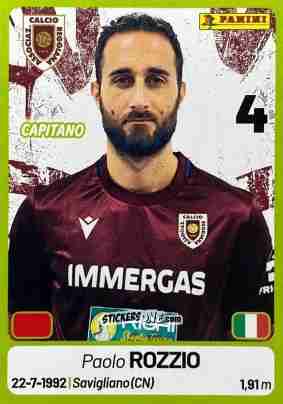 Cromo Paolo Rozzio - Calciatori Serie BKT 2025-2026
 n. 336 - Panini
