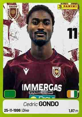 Cromo Cedric Gondo - Calciatori Serie BKT 2025-2026
 n. 347 - Panini