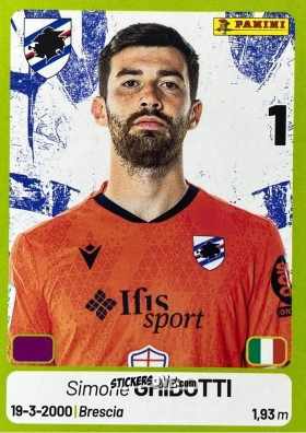 Figurina Simone Ghidotti - Calciatori Serie BKT 2025-2026
 n. 352 - Panini
