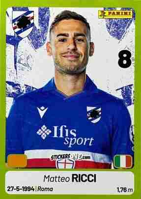 Cromo Matteo Ricci - Calciatori Serie BKT 2025-2026
 n. 362 - Panini