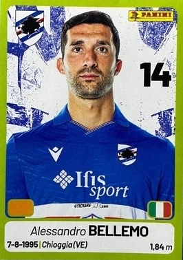 Cromo Alessandro Bellomo - Calciatori Serie BKT 2025-2026
 n. 365 - Panini
