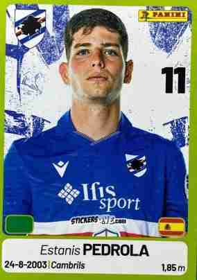 Sticker Estanis Pedrola - Calciatori Serie BKT 2025-2026
 n. 369 - Panini