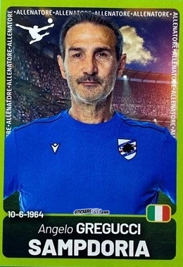 Sticker Angelo Gregucci - Calciatori Serie BKT 2025-2026
 n. 372 - Panini