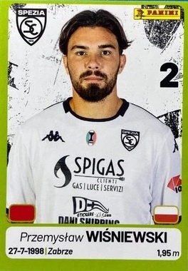 Cromo Przemysław Wiśniewski - Calciatori Serie BKT 2025-2026
 n. 377 - Panini
