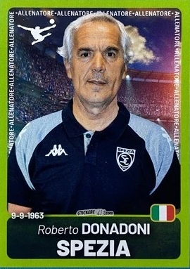 Figurina Roberto Donadoni - Calciatori Serie BKT 2025-2026
 n. 394 - Panini