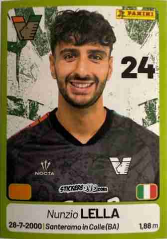 Figurina Nunzio Lella - Calciatori Serie BKT 2025-2026
 n. 427 - Panini