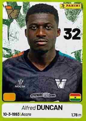 Cromo Alfred Duncan - Calciatori Serie BKT 2025-2026
 n. 431 - Panini