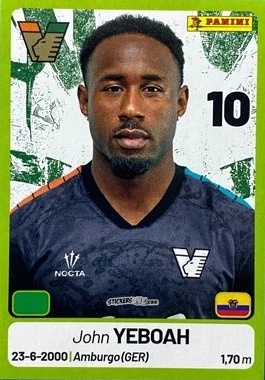 Cromo John Yeboah - Calciatori Serie BKT 2025-2026
 n. 437 - Panini
