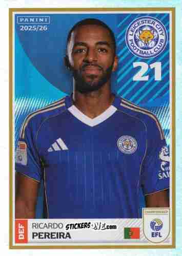 Figurina Ricardo Pereira - EFL 2025-2026
 n. 167 - Panini