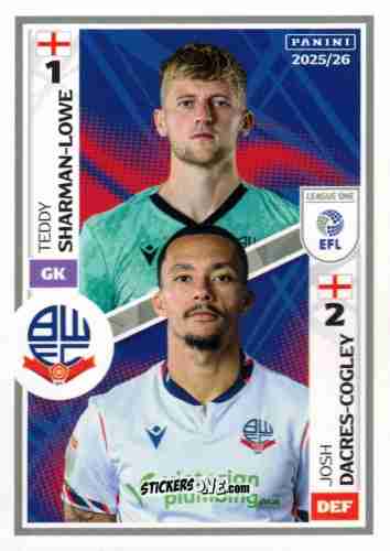 Sticker Teddy Sharman-Lowe / Josh Dacres-Cogley