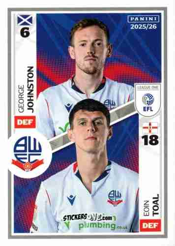 Sticker George Johnston / Eoin Toal