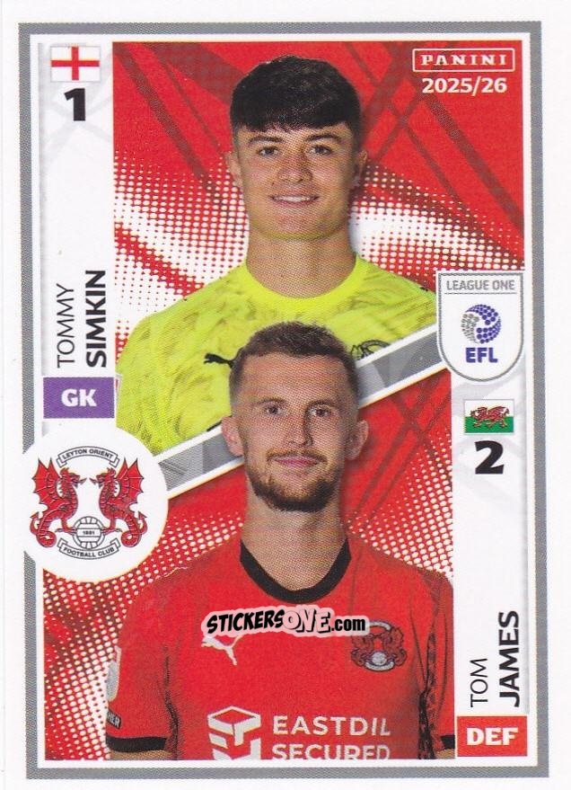 Sticker Tommy Simkin / Tom James