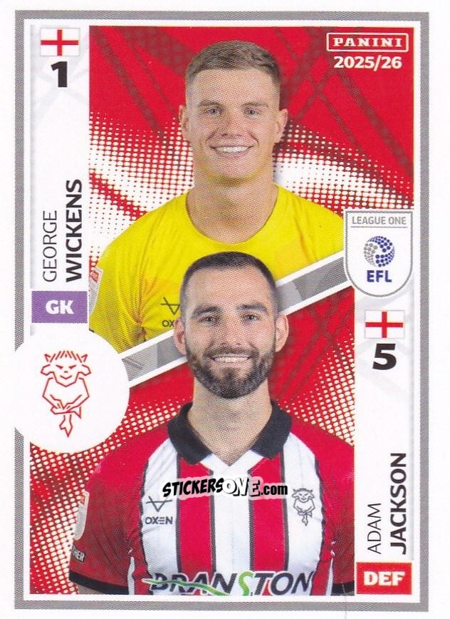 Cromo George Wickens / Adam Jackson - EFL 2025-2026
 n. 574 - Panini