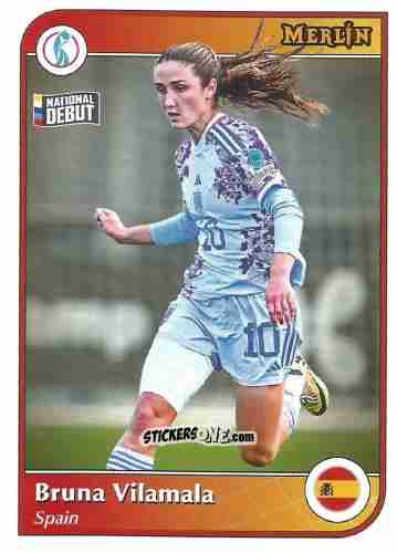 Sticker Bruna Vilamala - UEFA Women’s Euro 2025
 n. 10 - Topps Merlin