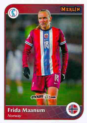 Figurina Frida Maanum - UEFA Women’s Euro 2025
 n. 24 - Topps Merlin