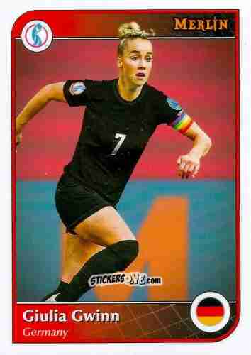 Cromo Giulia Gwinn - UEFA Women’s Euro 2025
 n. 26 - Topps Merlin