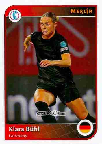Figurina Klara Bühl - UEFA Women’s Euro 2025
 n. 34 - Topps Merlin