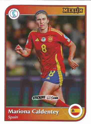 Cromo Mariona Caldentey - UEFA Women’s Euro 2025
 n. 42 - Topps Merlin