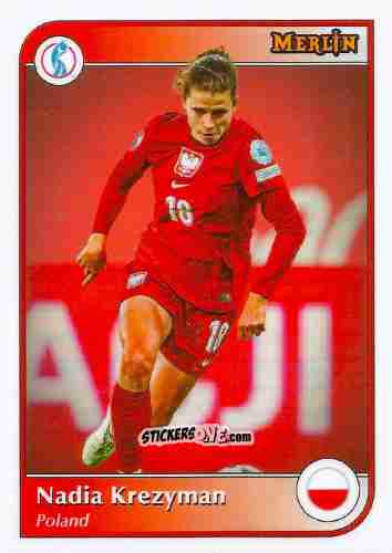 Figurina Nadia Krezyman - UEFA Women’s Euro 2025
 n. 44 - Topps Merlin