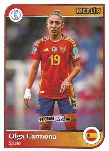 Figurina Olga Carmona - UEFA Women’s Euro 2025
 n. 46 - Topps Merlin