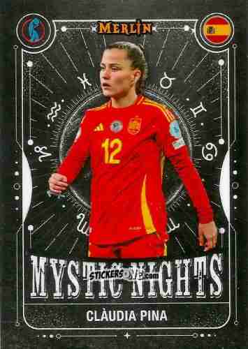 Cromo Clàudia Pina - UEFA Women’s Euro 2025
 n. 83 - Topps Merlin