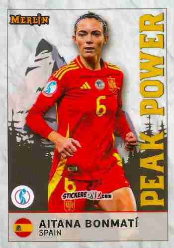Figurina Aitana Bonmatí - UEFA Women’s Euro 2025
 n. 102 - Topps Merlin