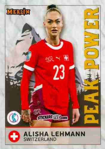 Sticker Alisha Lehmann - UEFA Women’s Euro 2025
 n. 105 - Topps Merlin
