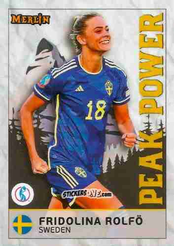Figurina Fridolina Rolfö - UEFA Women’s Euro 2025
 n. 108 - Topps Merlin